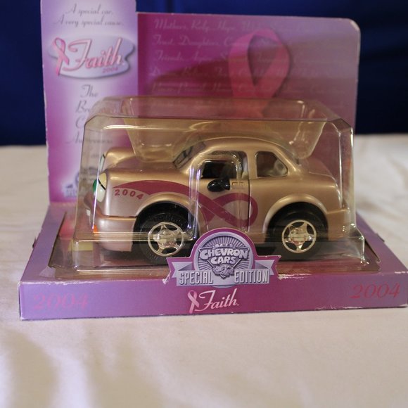 Chevron Car “Faith” 2004 Special Edition Breast Cancer Awareness - Picture 1 of 3